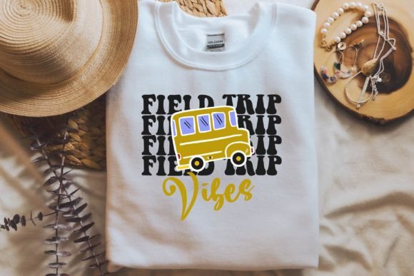 Field Trip Vibes SVG: Graphics for Crafts & Blogs