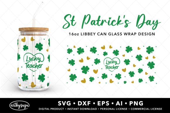 Lucky Teacher SVG: Graphics for Crafts