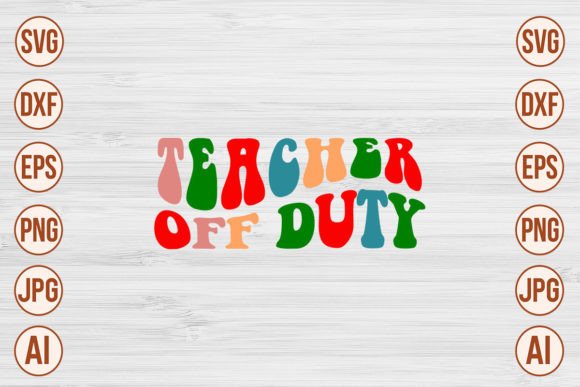 Retro Teacher Graphics for Crafts & Blogs