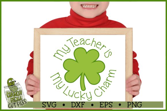 Reviewing My Teacher is My Lucky Charm SVG for Embroidery
