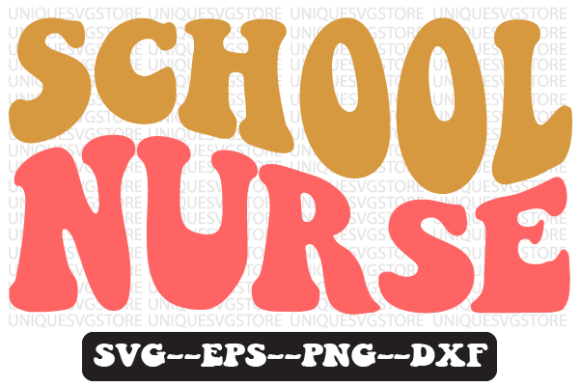 School Nurse Groovy Retro SVG: A Designer’s Review