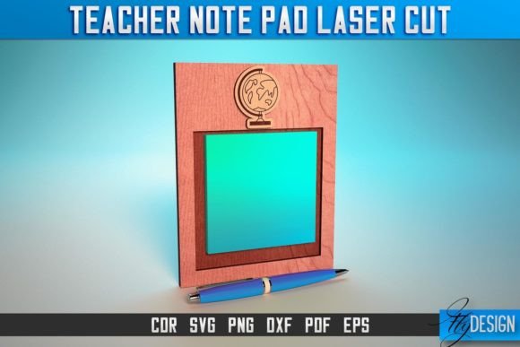 Teacher Note Pad SVG for Crafts & Graphics