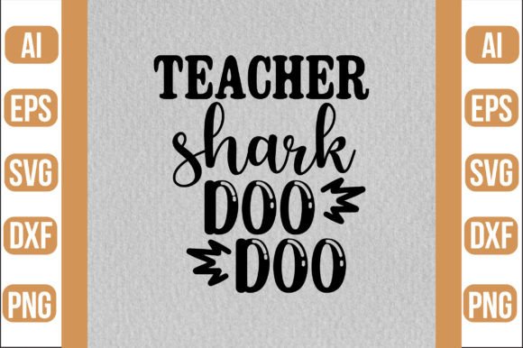 Teacher Shark SVG for Crafts & Graphics