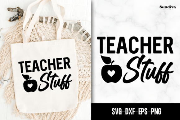 Teacher Tote Bag Quotes SVG 16 Graphics Crafts