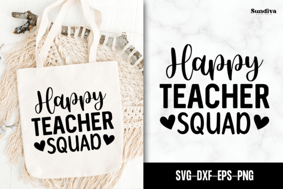 Teacher Tote Bag Quotes SVG 2: Graphics for Crafts