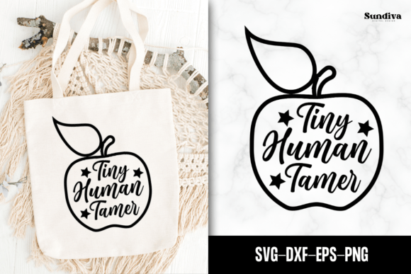Teacher Tote Bag Quotes SVG 3 Graphics for Crafts
