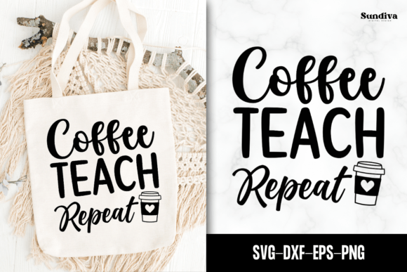 Teacher Tote Bag Quotes SVG 4 for Crafts & Graphics