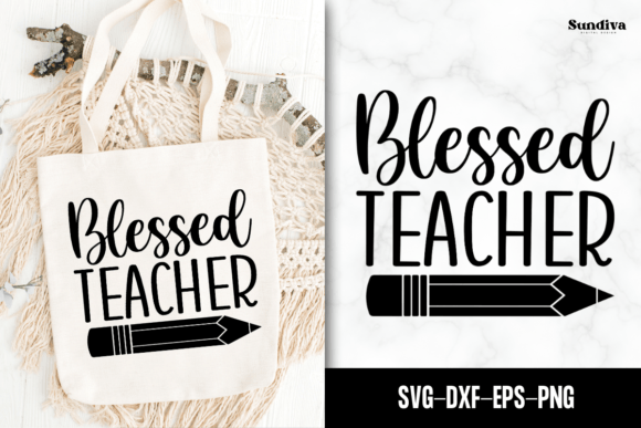 Teacher Tote Bag Quotes SVG 5: Graphics for Crafts